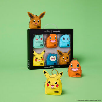 Pok&eacute;mon Exclusive Starters Cosplay Mini Backpack Keychain Charm Set, , hi-res view 2